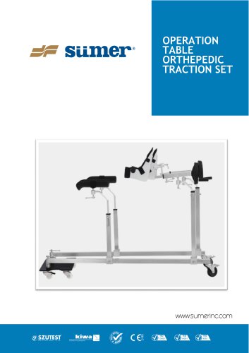 OPERATION TABLE ORTHEPEDIC TRACTION SET