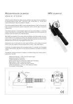 MPX calibrator