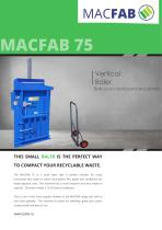 75 vertical baler