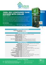 1500L SELF-CONTAINED TANK SHOWER WITH CHILLER