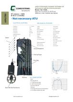 LAND STATIONARY ELEMENT ANTENNA KIT necessary to add the antenna element Model: CS-13226... from 24’ (7,31mt) to 32’ (9,75 mt) [Different order models see below]