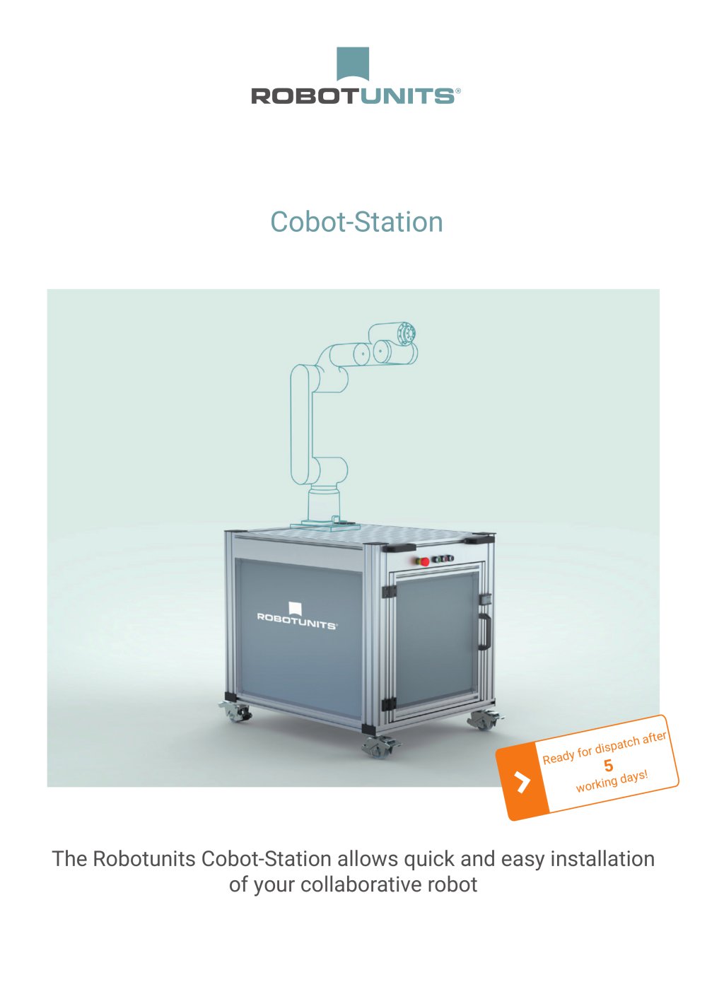 Cobot-Station - Robotunits GmbH