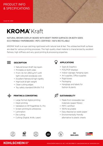 KROMA® Inkjet Pro Matt product info & specifications