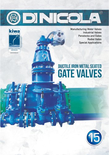 Metal seated gate valves