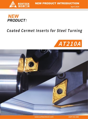 Cermet Inserts with coating