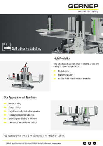 Self-adhesive Labelling