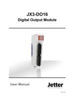 JX3-DO16 Digital Output Module