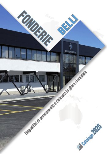 CATALOGUE - FONDERIE BELLI SPA -2025