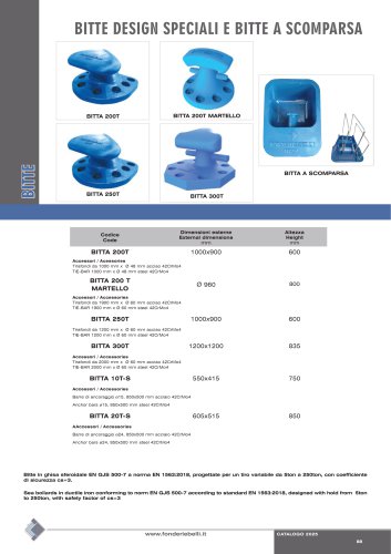Sea bollards- 200T/250T/300T