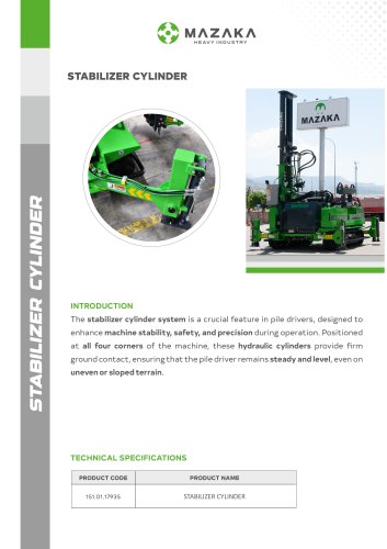 STABILIZER CYLINDER