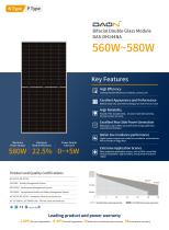 Bifacial Double Glass Module - DAS-DH144NA