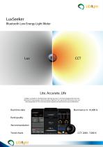 LuxSeeker - Bluetooth Low Energy Light Meter