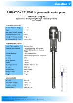 2012/S081-1 pneumatic motor pump