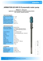 621/495 IC-D Pneumatic Motor Pump