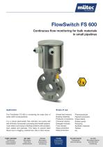 FlowSwitch FS 600