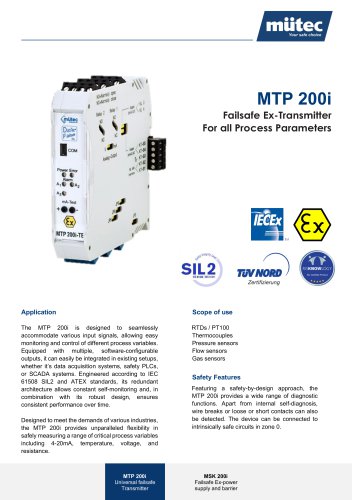 Universal Transmitter MTP 200