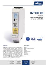 Voltage Transmitter HVT 300-DX