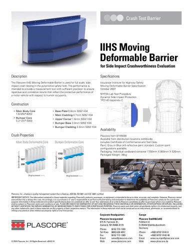 IIHS Moving Deformable Barrier