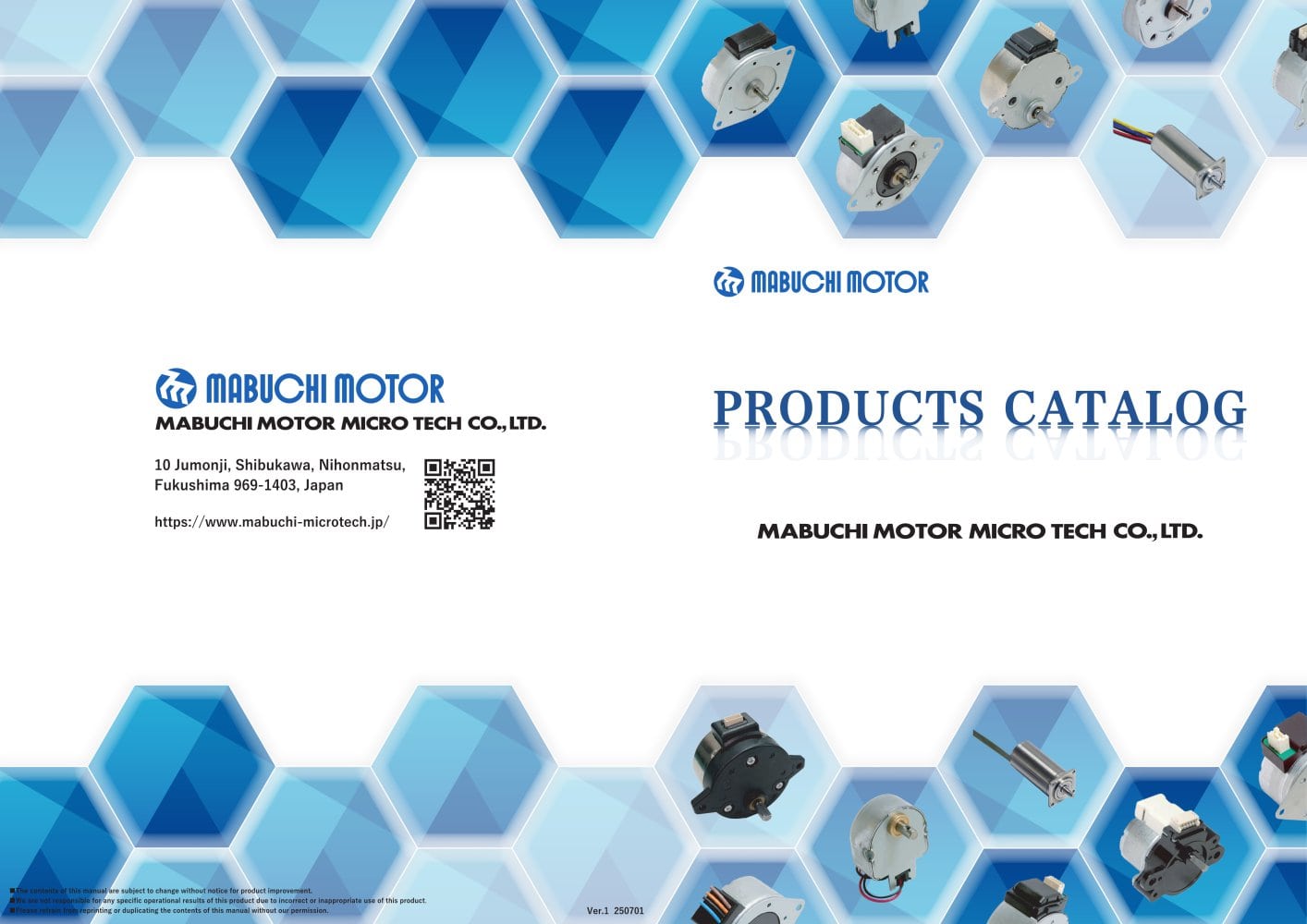 Products catalog - Mabuchi Motor (Europe) GmbH