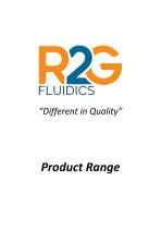 R2G Fluidics products catalogue