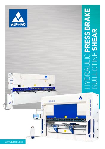 HYDRAULIC PRESS BRAKE GUILLOTINE SHEAR