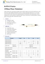 R-PM-15 Series 1550nm Phase Modulator