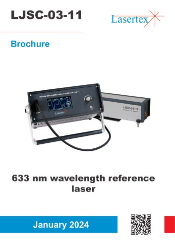 LJSC-03-11 Red wavelength reference laser