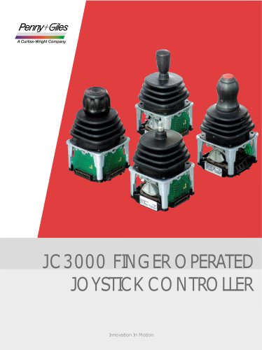 JC3000 Finger Operated Joystick Controller