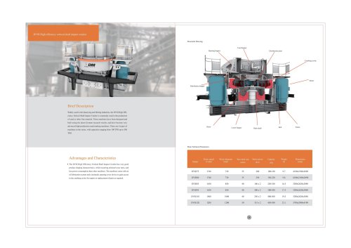 DM Sand Making Machine DVSI 75