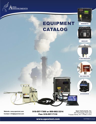 EQUIPMENT CATALOG