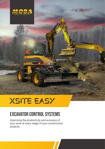Xsite Easy Excavator Control System