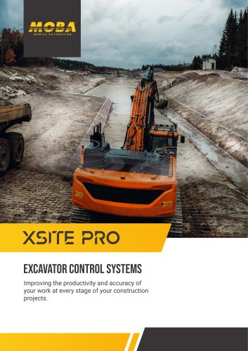 Xsite Pro Excavator Control System