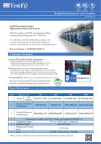 Test EQ Rapid temperature cycling test chamber EATH series