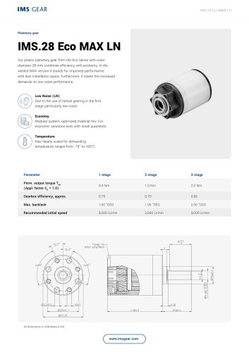 IMS.28 Eco MAX LN