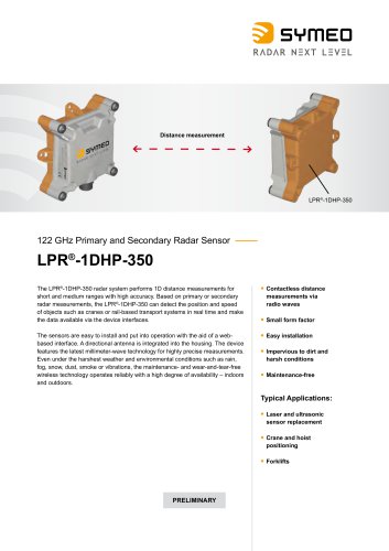 LPR®-1DHP-350