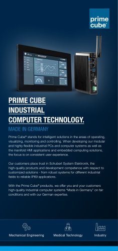 PRIME CUBE INDUSTRIAL COMPUTER TECHNOLOGY