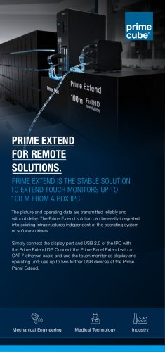 PRIME EXTEND FOR REMOTE SOLUTIONS