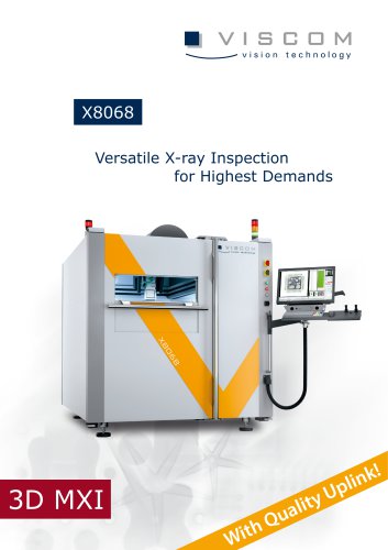 Versatile X-ray Inspection  for Highest Demands