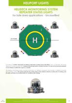 HELIDECK MONITORING SYSTEM REPEATER STATUS LIGHTS