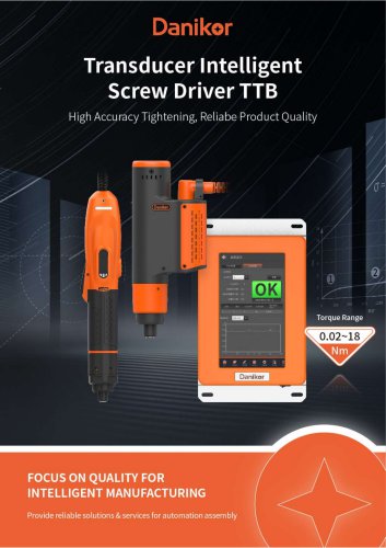 TTB Transducer Intelligent Screw Driver