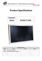 Nextech OD Series 21.5" Industrial Waterproof Touch Moni