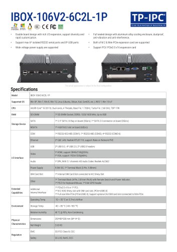 IBOX-106V2-6C2L-1P