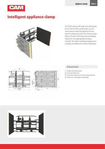 Intelligent appliance clamp