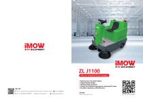 ZL J1100 Ride-on Industrial Floor Sweeper