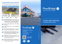FLOOR JOINT PROFILES For industry and businesses