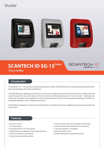 SCANTECH ID SG-15Colour