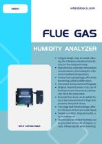 DB460 Flue gas humidity meter