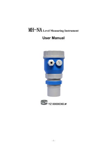 Ultrasonic level transmitter MH-A