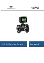 YUNYI Wireless Gas Turbine Flow Meter