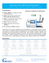 NanoGenizer Series High Pressure Homogenizer